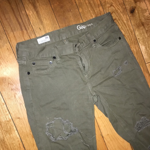 Gap Military Green Pants!!!! - Picture 2 of 4